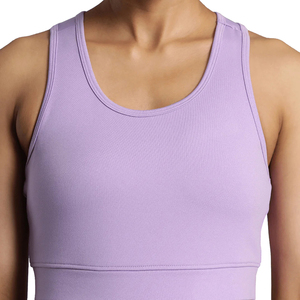 Sujetador deportivo personalizado cómodo para mujer, poliéster transpirable de alta calidad, último diseño, logotipo frontal, Sujetador deportivo de talla grande - Product Image 2