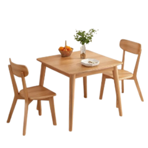 Juego de mesa de comedor de restaurante con juego de comedor de madera de teca de 2 plazas Fabricación de materiales de la mejor calidad en Indonesia - Product Image 6