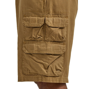 Short Cargo professionnel pour hommes respectueux de l'environnement 100% coton haut de gamme Logo impression Style décontracté motif solide plaine teint Techniques - Product Image 5