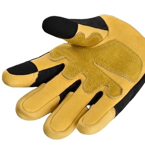 Haute qualité hiver nouveaux gants chauds neigeux travail en plein air ski coupe-vent gants de Ski peau de cerf anti-dérapant gants d'hiver - Product Image 3