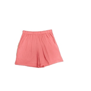 Pyjamas et shorts unisexes en coton 100% doux, lavés aux enzymes, multicolores, pour l'été, personnalisables pour femmes - Product Image 3