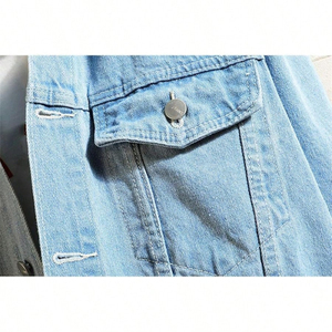 กางเกงยีนส์เดนิมผู้ชาย / เสื้อแจ็คเก็ตทรงทรัคเกอร์ คุณภาพดีที่สุด พร้อมสีและโลโก้แบบกำหนดเอง ผลิตในประเทศปากีสถาน - Product Image 4