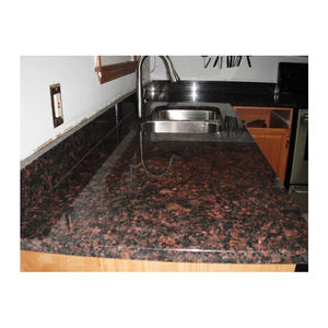 Dalles de granit brun tan de qualité supérieure-Pierre naturelle polie pour les revêtements de sol, les comptoirs et les revêtements muraux - Product Image 4