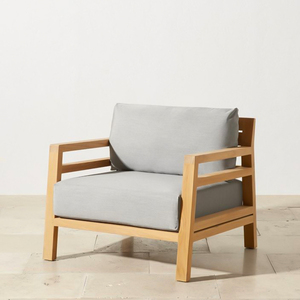 Canapé en teck de jardin, fait main en Indonésie - Product Image 1