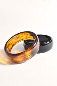 DRIVEN Jewelry Bracelet en résine acrylique Bracelet exagéré éblouissant multicolore large carré irrégulier Bracelets en acrylique pour - Product Image 3