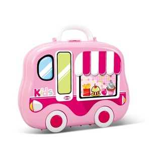Customizable Kids Kitchen <b>Suitcase</b> Toy Portable Pretend Play Set with Cooking Accessories, OEM/ODM Educational Toy - Product Image 1