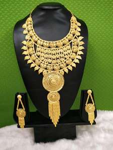 Conjunto de collar largo para mujer, joyería nupcial a la moda, collar largo con pendientes para mujer, abalorio listo para enviar - Product Image 5