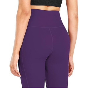 Anti pilling Mujeres Fitness Leggings Cintura elástica Yoga Leggings peso ligero mejor material Fitness Leggings con tarifa barata - Product Image 5