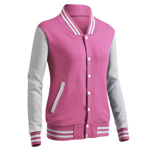 Veste universitaire pour femmes à la mode avec deux poches latérales Veste universitaire respirante pour femmes avec un design classique - Product Image 3