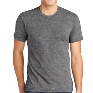 Light Heather Grey 90/10 algodón peinado hilado en anillos/camisetas de polietileno - Product Image 1