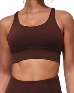 สปอร์ตบราสำหรับผู้หญิงบราเล่นโยคะฟิตเนสปรับได้ขนาดได้ - Product Image 1