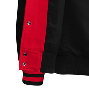 Chaqueta Varsity Personalizada de Invierno, 100% Lana, con Parches Bordados en Chenille, Chaqueta Varsity Lethermen - Product Image 5