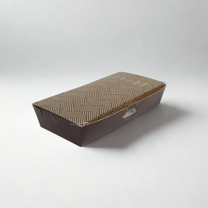 Caja de Embalaje de Alimentos Kraft Reciclable Ecológica con Impresión Personalizada |   Caja de Cartón Plegable para Llevar, Impresión Offset, Lámina en Relieve, Resistente a la Grasa - Product Image 2