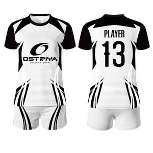 Ensemble maillot et short de volley-ball personnalisés pour homme 2026 – Uniformes sublimés sur mesure pour l'entraînement sportif avec technique d'impression - Product Image 6