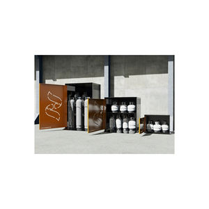 Justrite Corten Acero Combustible Líquido Gabinete de Seguridad Almacén Ignífugo Almacenamiento Inflamable - Product Image 6