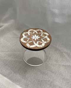 Custom Size Premium Gift <b>for</b> Ramadan, Eid, Luxury Acrylic and Wood Date & Sweet Box with Mother of Pearl Inlay Lid - Product Image 3