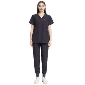 Mode vêtements de travail femmes élégantes hôpital uniforme infirmière gommage ensemble hôpital gommages uniforme médical gommages - Product Image 2