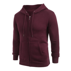Breathable Wholesale Price Best Quality Custom Plain Made in Pakistan Zipper Hoodie Heavy Duty Customized Men's <b>Zip</b> <b>up</b> Hoodies - Product Image 1