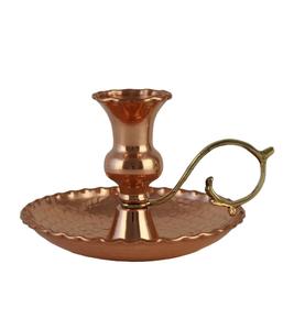 Porte-bougie en fer pour étagère ou table, design artistique antique, fait à la main et écologique, décoration d'intérieur - Product Image 2