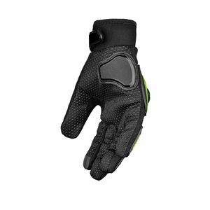 Gants de moto de course de protection avec protection rigide des jointures, doigts complets, antidérapants, respirants, compatibles écran tactile - Product Image 5