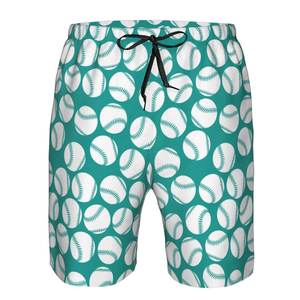 High Street Personnalisé Sports D'été Formation Baseball Shorts Coton Polyester Taille Élastique Solide Motif Sublimation Bargin - Product Image 6