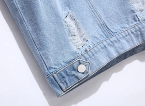 Nouveau gilet en jean pour homme, 100% coton, style tendance, veste sans manches, vêtement décontracté, prix abordable, personnalisable - Product Image 6