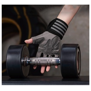 Guantes de Gimnasio para Levantamiento de Pesas para Hombre, de Alta Calidad, Duraderos, de Nailon, para Entrenamiento Físico - Product Image 6