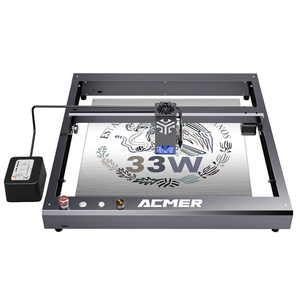 ACMER P2 33W Cutter Engraver 30000 mm/min Auto <span class=keywords><strong>Air</strong></span> <span class=keywords><strong>Assist</strong></span> IOS Android App Control Vormontierte 420*400mm Laser gravur maschine - Product Image 1