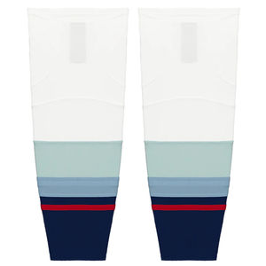 Nouveauté Chaussettes de hockey sur glace haut de gamme Meilleure qualité Impression personnalisée Dernier design 100% polyester Respirant Service OEM Personnalisé - Product Image 1