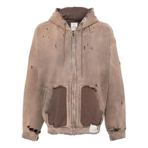 เสื้อสเวตเตอร์มีฮู้ดแบบสวมหัวของผู้ชายเสื้อสเวตเชิ้ตผ้าฟลีซผสมโพลีเอสเตอร์น้ำหนักเสื้อผ้าแนวสตรีทแบบลำลองสำหรับผู้ชาย320กรัม - Product Image 5