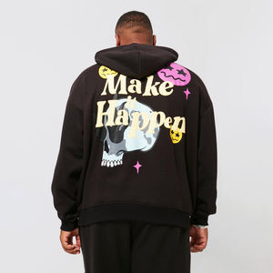 Pull-over athlétique à imprimé personnalisé pour hommes, sweat à capuche décontracté à manches longues, entraînement, polaire thermique 100% coton, séchage rapide en hiver - Product Image 5