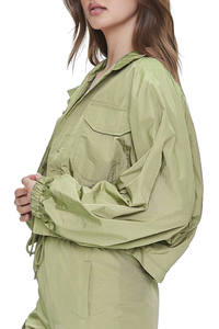 Conjunto Deportivo Informal de Invierno para Hombre, Chaqueta Corta Cortavientos con Cremallera y Pantalones Cortos - Product Image 3