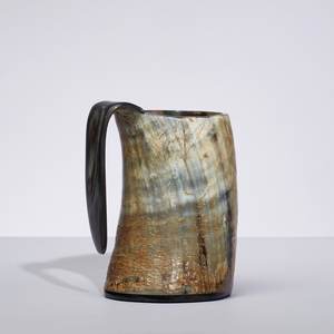 Auténtica Taza de Cuerno de Guerrero Vikingo | Jarra de Cerveza 100% Cerámica Grabada a Mano |   Regalo Personalizable para Cumpleaños o Boda - Product Image 3