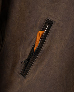 Conception personnalisée OEM vestes de travail zippées à col de lavage vintage grande taille veste de créateur pour hommes pour hommes - Product Image 5