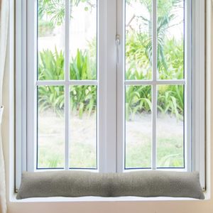 Eclusore grigio chiaro da 80cm/Beige/rosa per porte e finestre resistente in tessuto universale in poliestere - Product Image 3