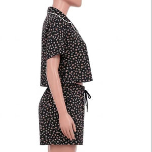 Conjunto de Dos Piezas de Shorts para Mujer, Tela de Poliéster y Elastano, Transpirable, Ligero, Informal, para Uso Diario en Verano, Suministro al por Mayor para Exportación - Product Image 5