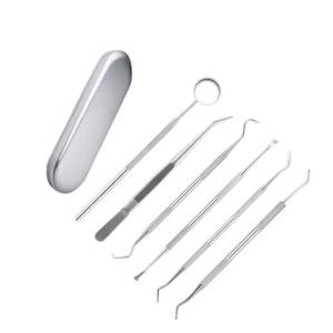 Surtechs Outils d'instruments chirurgicaux dentaires personnalisés de haute qualité Kit de soins d'hygiène buccale Ensemble de 10 pièces - Product Image 5