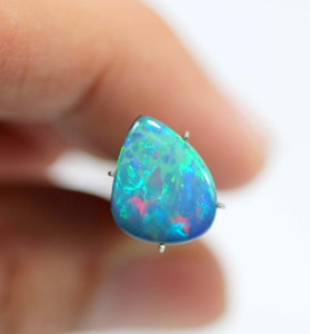 Ethiopian Tự Nhiên Opal Đôi Cabochon Lửa Đôi Màu Sắc Mịn Pha Lê Hình Dạng Hình Bầu Dục Đôi Cho Đồ Trang Sức Làm Ưa Thích Cắt - Product Image 5