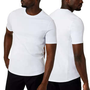 Impresión digital personalizada transpirable respetuoso con el medio ambiente de bambú/algodón para la camiseta empresa uniforme OEM suministro de fábrica - Product Image 4