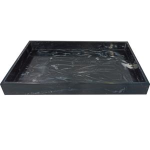 Juego y bandeja de baño de resina de lujo al por mayor, accesorios de baño, artículo de artesanía india, hueso de cuerno, alta calidad, nuevo diseño 2025 - Product Image 5