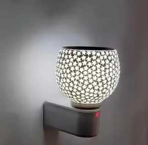 Elegante lámpara de cristal tallado estilo mosaico para decoración del hogar - Product Image 1