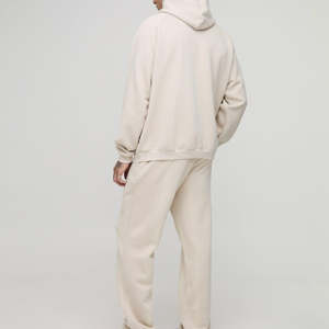 Conjunto de Sudadera con capucha y pantalón para hombre de calidad superior, chándal de dos piezas con MOQ bajo - Product Image 5