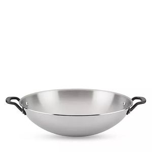 กระทะกลม kadhai กระทะสแตนเลส Kadai สำหรับโรงแรมบ้านร้านอาหารขายส่ง - Product Image 2