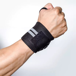 Wraps de soutien de poignet Powerlifting robustes pour Cross-fit Gym Fitness wraps Workout Deadlift Training Haltérophilie Wristwrap - Product Image 3