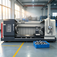 Meilleures ventes en Chine à prix bas CK61160 Fanuc Tour CNC automatique robuste à banc plat pour le travail des métaux avec outils motorisés