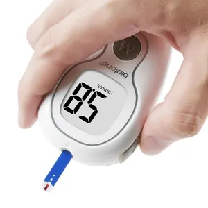 Hottest Voice Broadcasting Glucometer Quick Result Blood Glucose Monitor Diabetic Machine With Test Strips