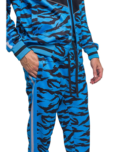 Vêtements de sport de haute qualité pour hommes survêtements en polaire Slim Fit avec logo costumes de course décontractés en coton et polyester - Product Image 2