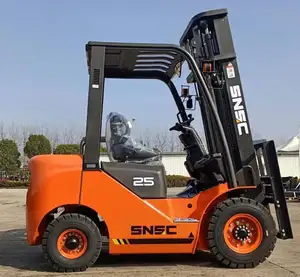 2.5 ton used electric forklift TCM FB30-7 original japan telescopic forklift machinery in good condition for sell