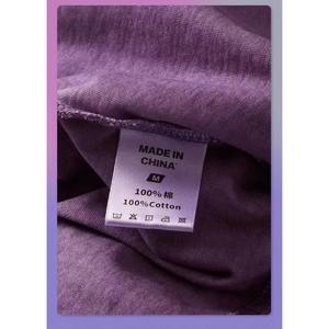 High Quality 100% Cotton <b>Men's</b> Solid Sexy Casual Short Sleeve Breathable Canvas Eco-Friendly <b>Crop</b> <b>Top</b> T-Shirt - Product Image 5