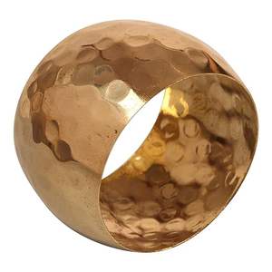 El más nuevo servilletero de Metal con patrón grabado, accesorio decorativo para vajilla, servilleta de tendencia, anillos de tejido para Hotel - Product Image 4